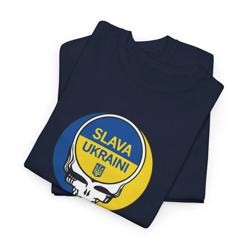 Grateful Dead - Slava Ukraini Stealie Grateful Dead T-Shirt - StealieShop